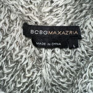 cute and cozy shirt sleeve sweater by BCBG